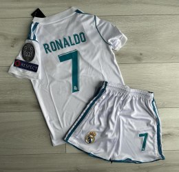 Komplet Piłkarski Dziecięcy Real Madryt 2017/2018 Retro, #7 Ronaldo