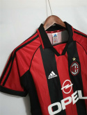 Koszulka Piłkarska AC Milan 1998/1999 Retro