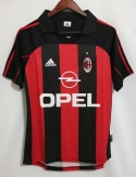 Koszulka Piłkarska AC Milan 2000/2001 Retro