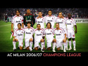 Koszulka Piłkarska AC Milan 2006/2007 UCL Final Away Retro