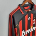 Koszulka Piłkarska AC Milan 2006/2007 Home Retro Dł Rękaw