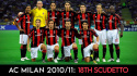 Koszulka Piłkarska AC Milan 2010/2011 Retro