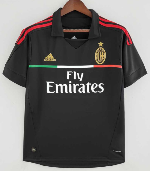 Koszulka Piłkarska AC Milan 2011/2012 3rd Retro