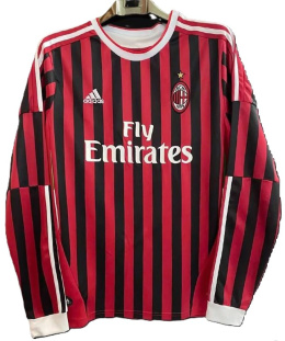 Koszulka Piłkarska AC Milan 2011/2012 Home Retro