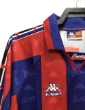 Koszulka Piłkarska FC Barcelona 1996/1997 Retro Długi Rękaw, Ronaldo, Figo, Guardiola