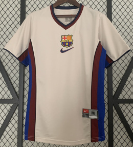 Koszulka Piłkarska FC Barcelona 1999/00 Away Retro, Rivaldo, Kluivert, Luis Enrique