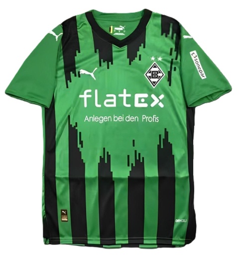 Koszulka Piłkarska Borussia Monchengladbach 2023/2024 Away Fan, Fukuda, Koszulki Piłkarskie Ligi Niemieckiej