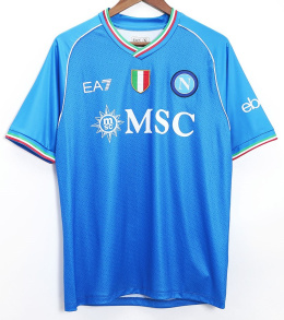 Koszulka Piłkarska SSC Napoli 2023/2024 Home Fan, Zieliński, Osimhen, Kvaratskhelia