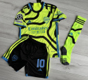 Piłkarski KompletStrój Dziecięcy Arsenal Londyn Away 2023/2024 - kup online Pilkarskiekoszulkiretro.pl , Saka, Odegaard