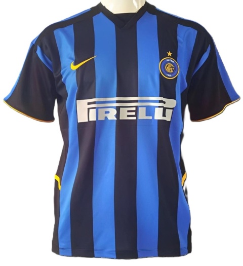 Koszulka Piłkarska Inter Mediolan 2002/2003 Home Retro, Vieri, Crespo