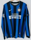 Koszulka Piłkarska Inter Mediolan 2009/2010 Home Dł. Rękaw Retro, #10 Sneijder