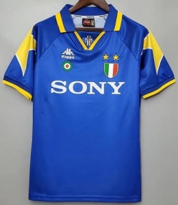 Koszulka Juventus Turyn 1995/1996 Away Finał UCL Retro, Del Piero, Vialli, Ravanelli, Zidane