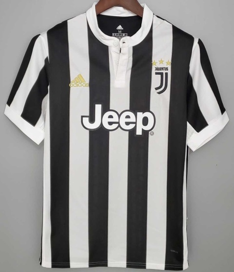 Koszulka Piłkarska Juventus Turyn 2017/2018 Home Retro, Higuain, Dybala, Chiellini