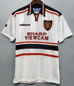 Koszulka Piłkarska Manchester United 1998/1999 Away Retro, Beckham, Scholes, Giggs