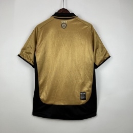 Koszulka Piłkarska Manchester United 2001/2002 100th Anniversary Gold Retro, Beckham, van Nistelrooy, Scholes