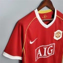 Koszulka Piłkarska Manchester United 2006/2007 Home Retro, Ronaldo, Scholes, Giggs