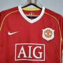 Koszulka Piłkarska Manchester United 2006/2007 Home Retro, Ronaldo, Scholes, Giggs