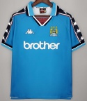 Koszulka Piłkarska Manchester City 1998/1999 Home Retro