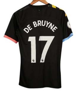 Koszulka Piłkarska Manchester City 2019/2020 Away Retro, De Bruyne