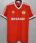 Koszulka Piłkarska Manchester United 1982/1984 Home Retro