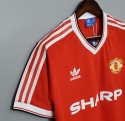 Koszulka Piłkarska Manchester United 1982/1984 Home Retro