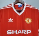 Koszulka Piłkarska Manchester United 1982/1984 Home Retro