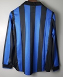 Koszulka Piłkarska Inter Mediolan 1998/1999 Home Retro Długi Rękaw, Ronaldo, Baggio