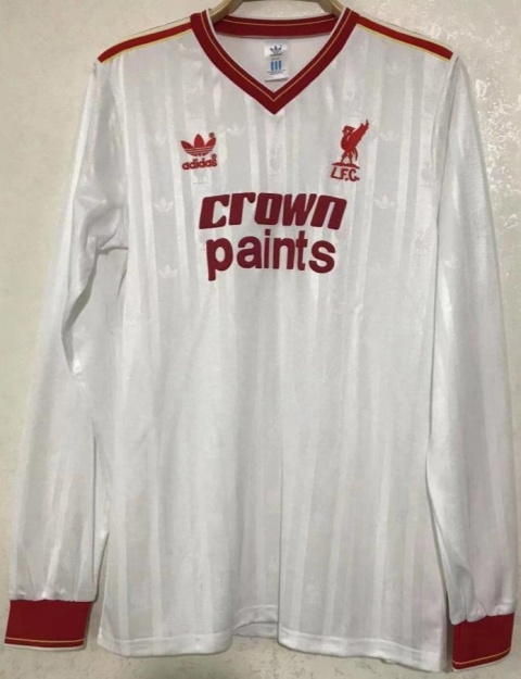 Koszulka Piłkarska Liverpool FC 1985/1986 Away Retro Długi Rękaw, Dalglish