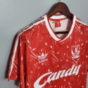 Koszulka Piłkarska Liverpool FC 1989/1991 Home Retro