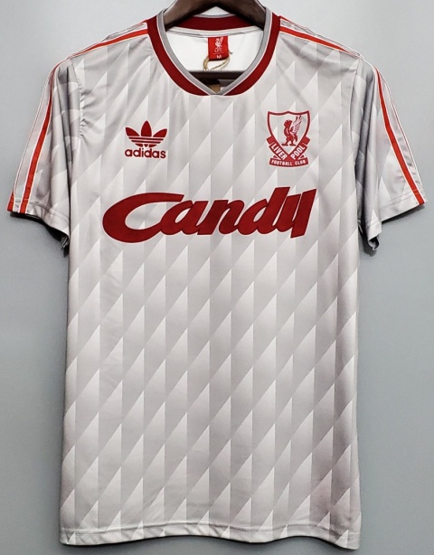 Koszulka Piłkarska Liverpool FC 1989/1991 Away Retro, McManaman, Rush