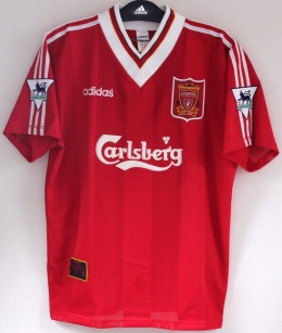 Koszulka Piłkarska LiverpoolFC 1995/1996 Home Retro, Rush, Fowler, McManaman