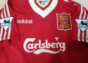 Koszulka Piłkarska LiverpoolFC 1995/1996 Home Retro, Rush, Fowler, McManaman