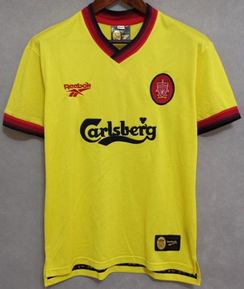 Koszulka Piłkarska Liverpool FC 1997/1998 Away Retro, Fowler