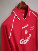 Koszulka Piłkarska Liverpool FC 2000/2001 Home Retro, Fowler, Owen, Gerrard