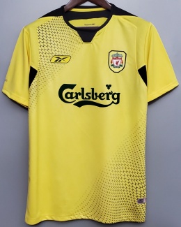 Koszulka Piłkarska Liverpool FC 2004/2005 Away Retro, Gerrard, Morientes, Baros