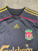 Koszulka Piłkarska Liverpool FC 2009/2010 Away Retro Długi Rękaw, Gerrard, Torres