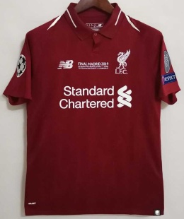 Koszulka Piłkarska Liverpool FC 2018/2019 Home Retro, Salah, Mane