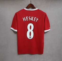 Koszulka Piłkarska Liverpool FC 2001/2002 UCL Home Retro, Owen, Heskey