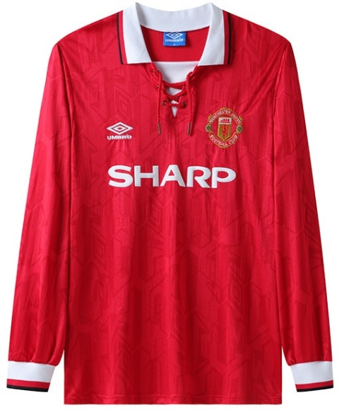 Koszulka Piłkarska Manchester United 1992/1994 Retro