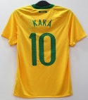 Koszulka Piłkarska Brazylia 2010 Home Retro, #10 Kaka