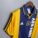 Koszulka Piłkarska Ajax Amsterdam 2000/2001 Away Retro, MACHLAS, VAN DER VAART