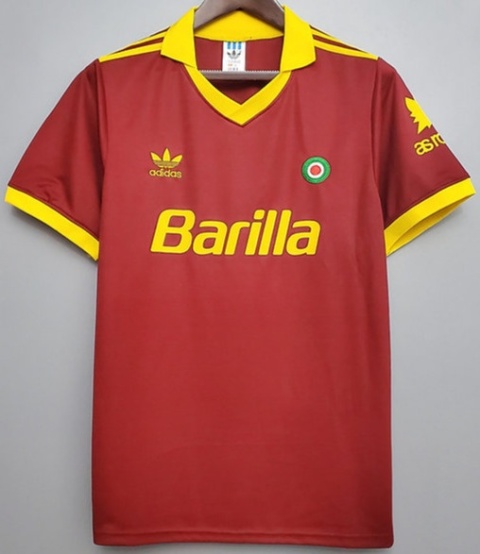 Koszulka Piłkarska AS Roma 1991/1992 Home Retro, Voller, Totti