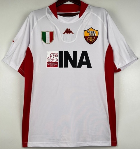 Koszulka Piłkarska AS Roma 2001/2002 Away Retro, Totti