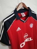 Koszulka Piłkarska Bayern Monachium 2000/2001 Home Retro, Elber, Effenberg, Matthaus