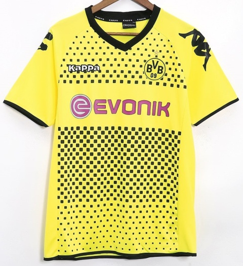 Koszulka Piłkarska Borussia Dortmund 2011/2012 Home Retro, Lewandowski, Piszczek, Błaszczykowski