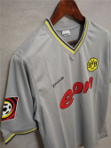 Koszulka Piłkarska Borussia Dortmund 2000/2001 Away Retro, Ricken, Bobic, Rosicky