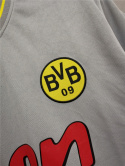 Koszulka Piłkarska Borussia Dortmund 2000/2001 Away Retro, Ricken, Bobic, Rosicky