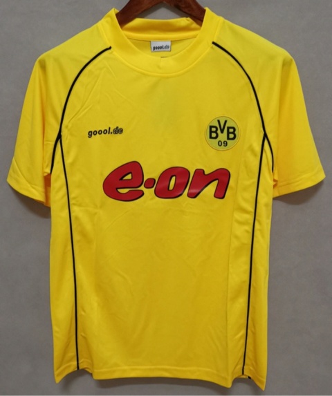 Koszulka Piłkarska Borussia Dortmund 2000/2001 Home Retro, Amoroso, Rosicky, Koller