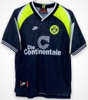 Koszulka Piłkarska Borussia Dortmund 1995/1996 Away Retro, Chapuisat, Moller, Sammer