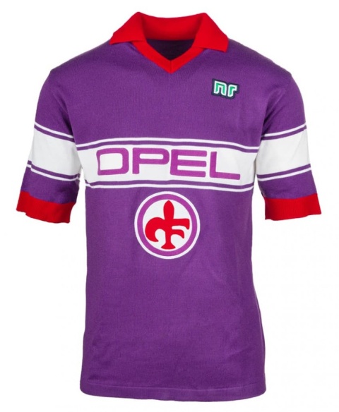 Koszulka Piłkarska AC Fiorentina 1983/1984 Home Retro, Socrates